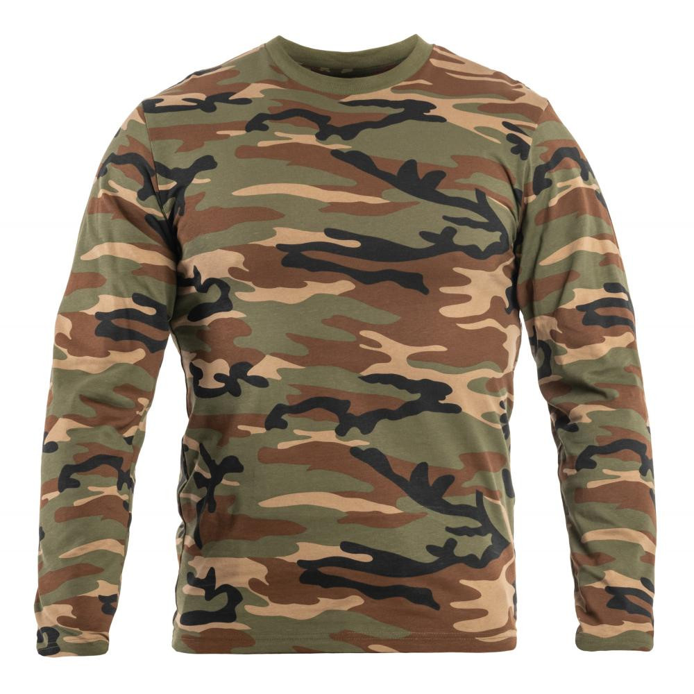 Mil-Tec Longsleeve Woodland L (11065020-904) - зображення 1