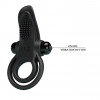 Pretty Love Vibro Penis Ring Black (6603BI0724) - зображення 8