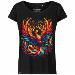   Voyovnik Жіноча футболка T-shirt  Rising Phoenix - Black XL