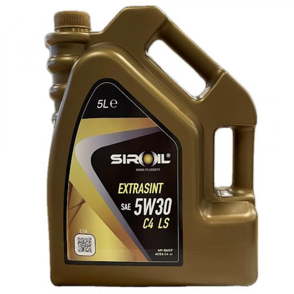  SIROIL EXTRASINT 5W-30 C4 LS 5л - зображення 1