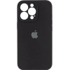 Borofone Silicone Full Case AA Camera Protect for Apple iPhone 13 Pro Max Black (FullAAi13PM-14) - зображення 1