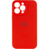 Borofone Silicone Full Case AA Camera Protect for Apple iPhone 13 Pro Max Red (FullAAi13PM-11) - зображення 1