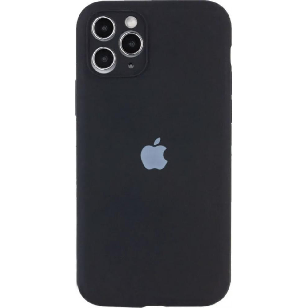 Borofone Silicone Full Case AA Camera Protect for Apple iPhone 12 Pro Max Black (FullAAi12PM-14) - зображення 1