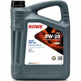   ROWE HIGHTEC SYNT RSP 210 0W-20 5л