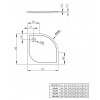 Radaway Delos A 80x80 SDA0808-01 - зображення 2