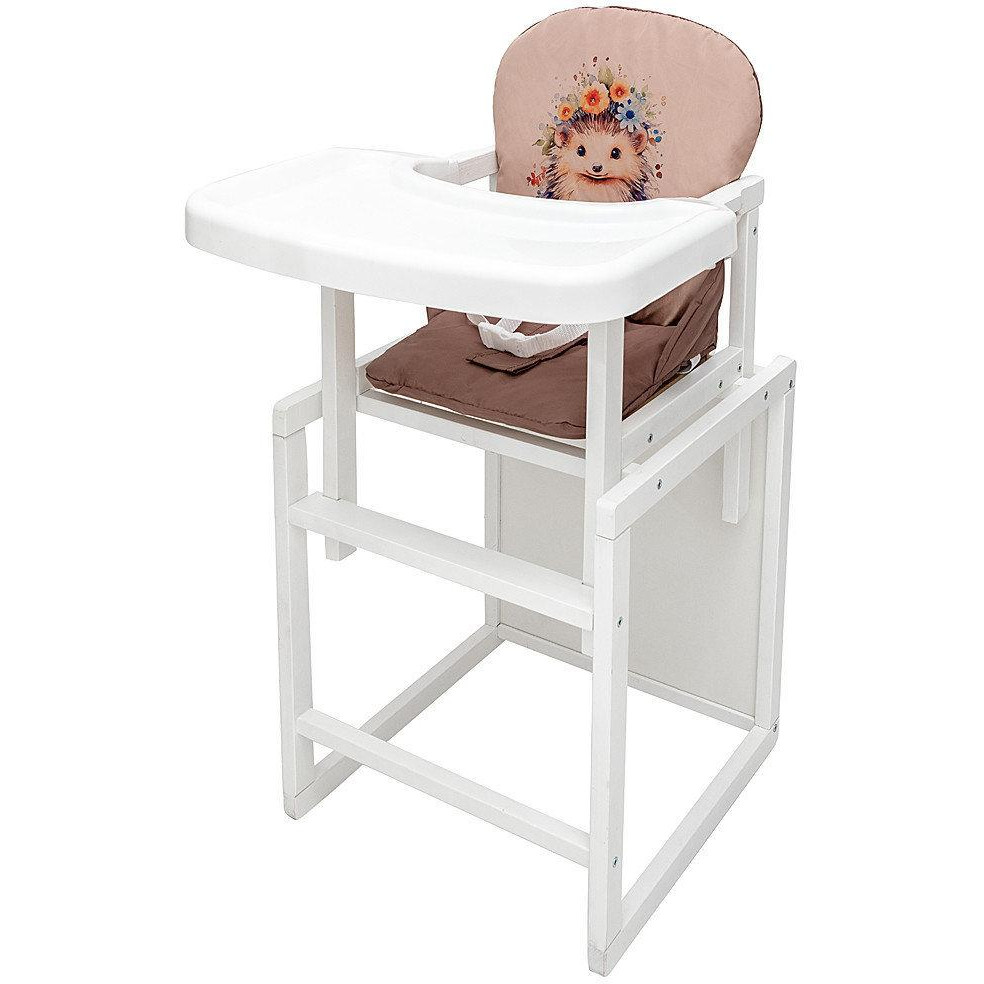 Babyroom Пеппі-240 білий капучино/шоколад, їжачок, квіти (681002) - зображення 1