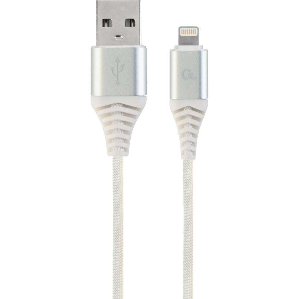 Cablexpert Premium USB/Apple Lightning White 2m (CC-USB2B-AMLM-2M-BW2) - зображення 1