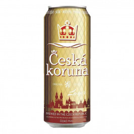   Ceska Koruna Пиво  лагер ж/б 0,5 л 4,7% (8594166370357)