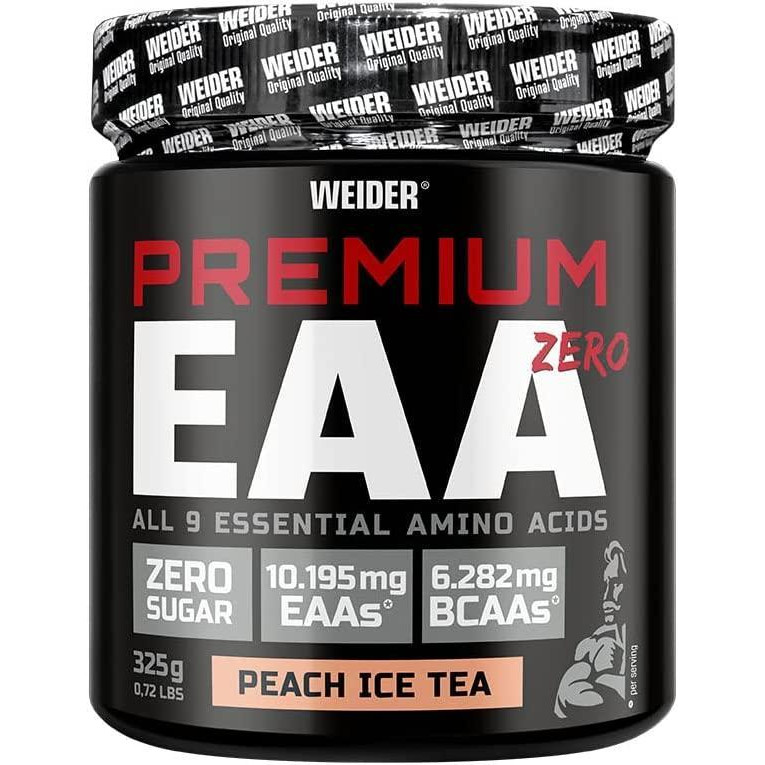 Weider Premium EAA Zero Powder 325 g /25 servings/ Peach Ice Tea - зображення 1