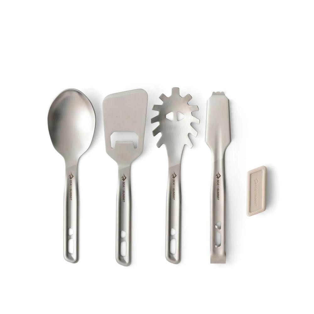 Sea to Summit Detour Stainless Steel Utensil Set, 4 предмети (STS ACK036021-121804) - зображення 1