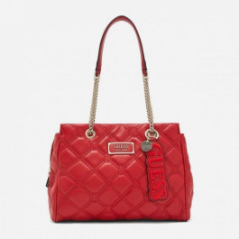   GUESS Женская сумка  Lolli Satchel 33 Красная (H2000029663963)