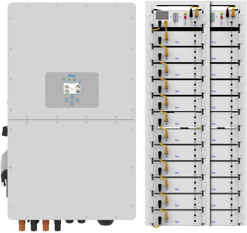 Deye SUN-50K-SG01HP3-EU-BM4-2BOS-G12-122.88kW-LFP - зображення 1