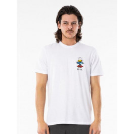   Rip Curl Футболка  Search Icon Tee CTESV9-1000 XL Белая (9353970673684)