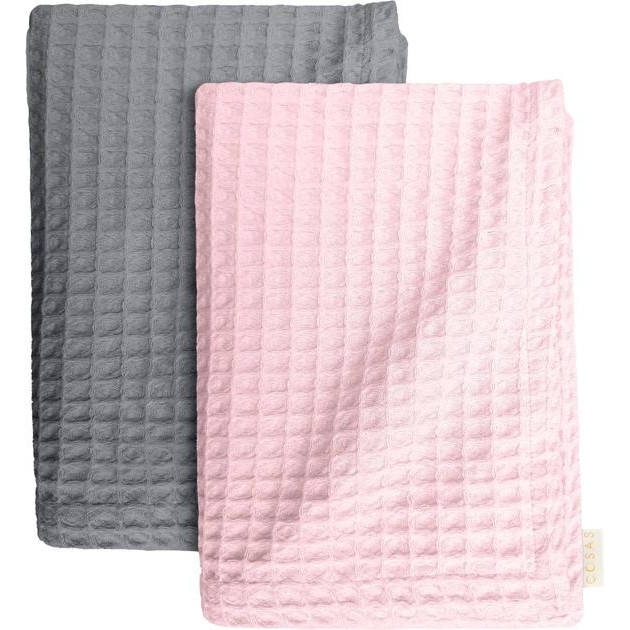 COSAS Набір рушників  Set Towel Sq-Rose-Grey 130x95, 75x95 (4822052046760) - зображення 1