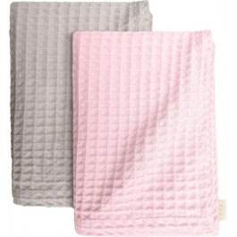   COSAS Набір рушників  Set Towel Squares Rose 95х130 см + Squares Coffe 75х130 см (4822052070871)