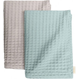   COSAS Набір рушників  Set Towel Squares Mint 95х130 см + Squares Coffe 75х130 см (4822052070864)