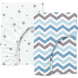   COSAS ZIGZAG BLUE GREY/STAR GREY, 2 шт, 60х120 см (4822052023853)