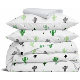   COSAS Комплект постільної білизни  Двоспальний Cactus-El160-White (4822052046371)