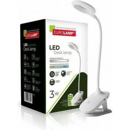   EUROLAMP LED SMART 3W 2800-6500K dimmable USB+BATTERY білий (LED-TLB-3W(white)USB)