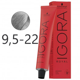   Schwarzkopf Краска Для Волос  IGORA ROYAL Pastels 9,5-22 Пастельный блондин экстра пепельный 60 мл