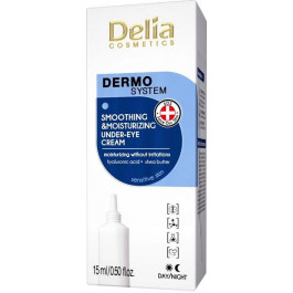   Delia Cosmetics Разглаживающий увлажняющий крем  Dermo System под глаза 15 мл (5901350470640)