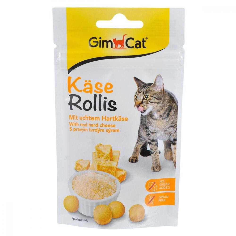 GimCat Cырные шарики для кошек Общеукрепляющие 40 г (G-418339) - зображення 1