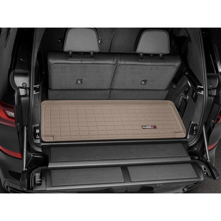 WeatherTech Автокилимок в багажник за 3м рядом WeatherTech 3D лайнери BMW X7 (2020-...) Бежевий (411263) - зображення 1