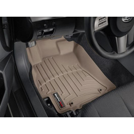   WeatherTech Коврики в салон резиновые с бортиком передние бежевые Subaru Outback 2010