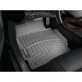   WeatherTech Коврики в салон резиновые с бортиком передние серые MercedesBenz S 2007