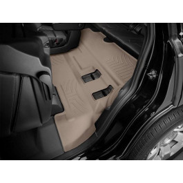   WeatherTech Коврики в салон резиновые с бортиком 3й ряд бежевые Chevrolet Tahoe 2015