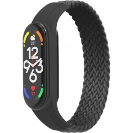   ArmorStandart Ремешок  Braided Solo Loop для Xiaomi Mi Band 4/5/6 Size S Charcoal (ARM59179)