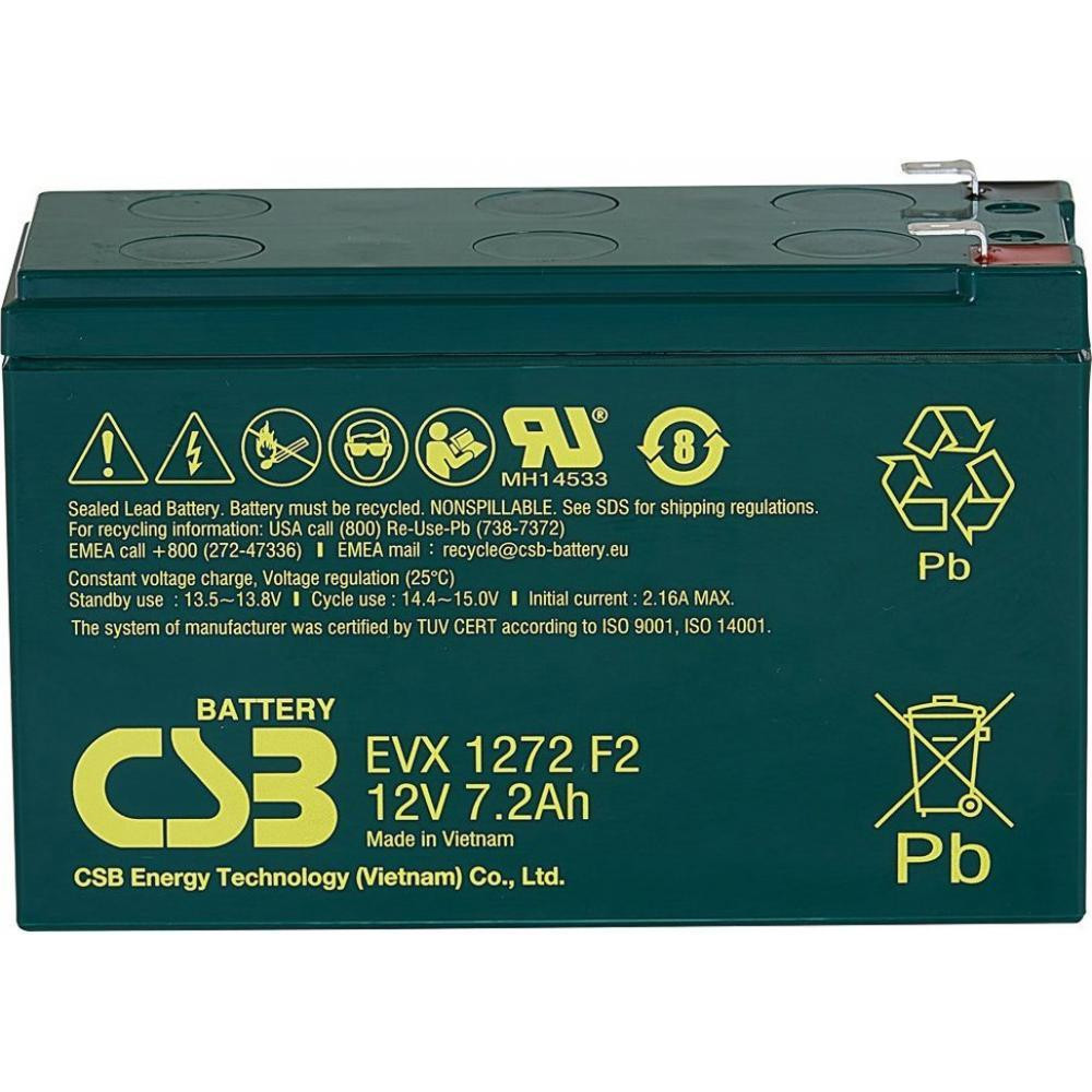 CSB Battery EVX1272 12V 7.2Ah - зображення 1