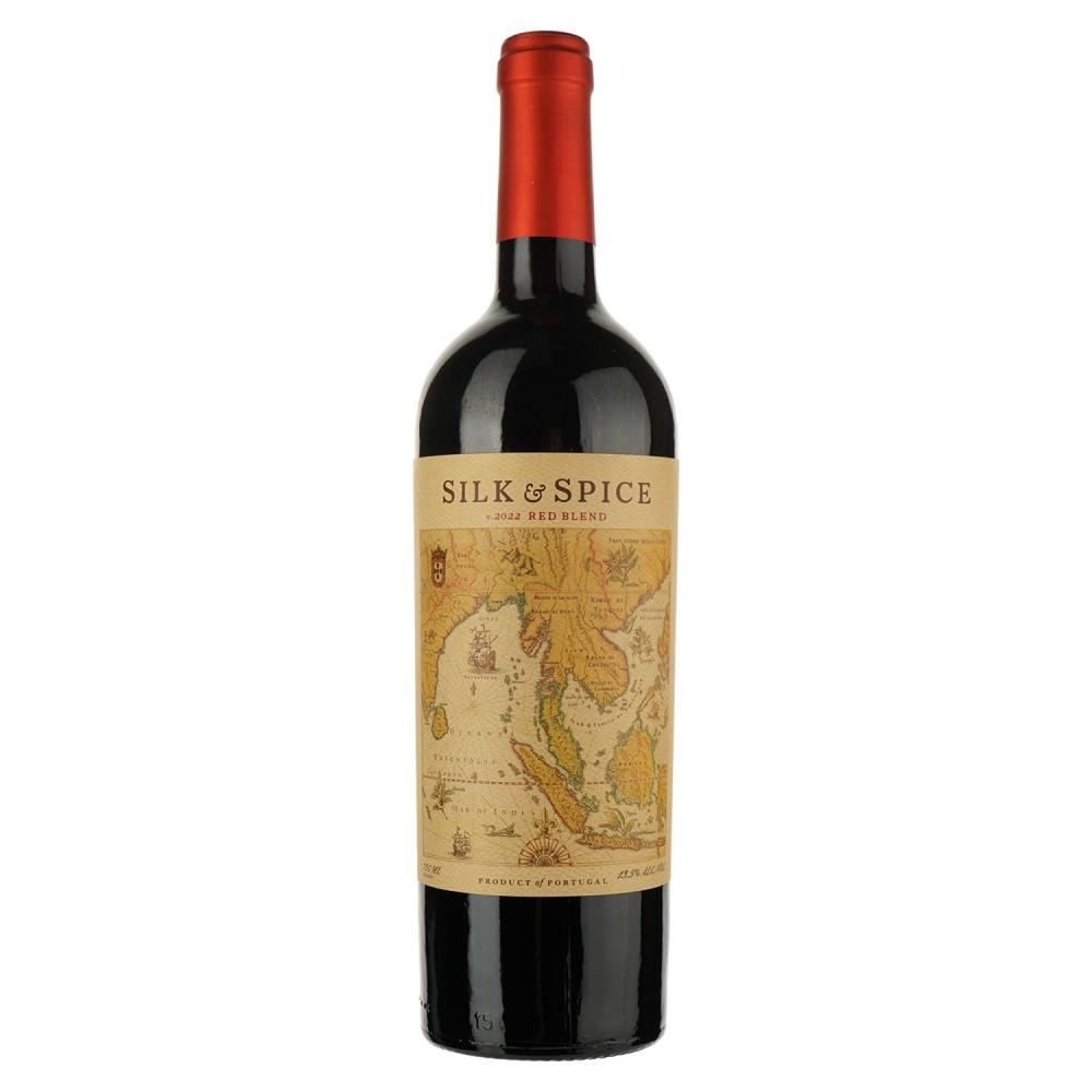 Sogrape Vinhos Вино Silk & Spice Red красное полусухое 0.75 л 14% (5601012837636) - зображення 1