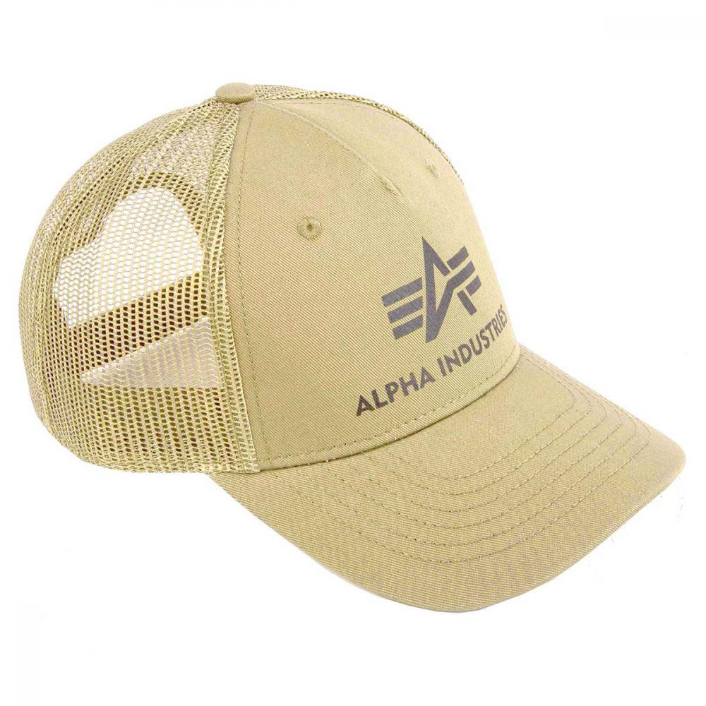 Alpha Industries Бейсболка  Basic Trucker Cap - Sand - зображення 1