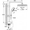 GROHE Tempesta Cosmopolitan System 250 26694000 - зображення 4