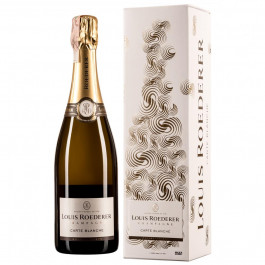   Louis Roederer Шампанське  Demi Sec Carte Blanche, біле, напівсухе, 12%, 0,75 л (1003220) (3114080011058)