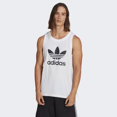 Adidas Біла чоловіча майка  TREFOIL TANK IA4808 - зображення 1