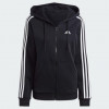 Adidas Чорна жіноча кофта  W 3S FL FZ HD HZ5743 - зображення 6