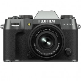   Fujifilm X-T50 kit 15-45mm f/3,5-5,6Charcoal Silver (16828923)