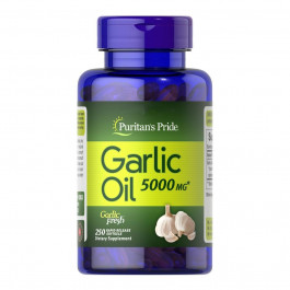   Puritan's Pride Garlic Oil 5000 mg, 100 капсул