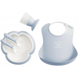   BabyBjorn Набор посуды Baby Dinner Set Powder Blue (7317680700674)