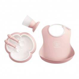   BabyBjorn Набор посуды Baby Dinner Set Powder Pink (7317680700643)