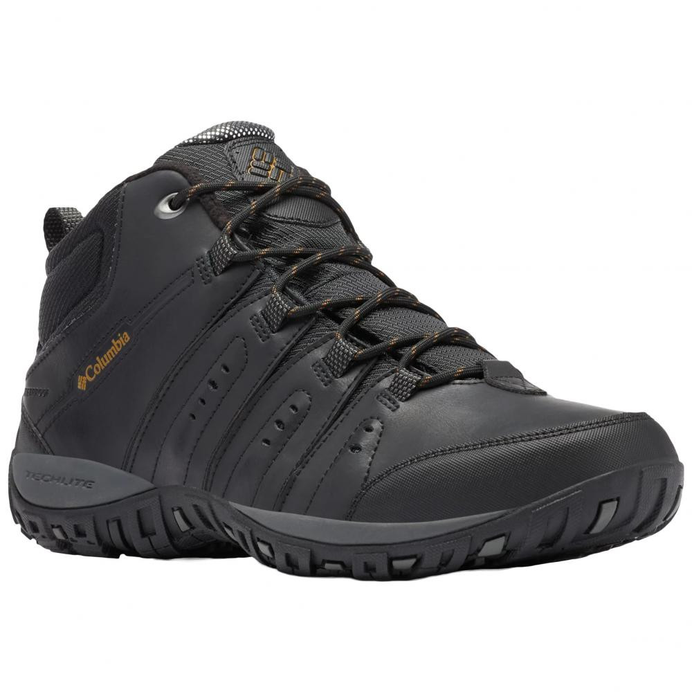 Columbia Черевики  Woodburn II Mid Waterproof - Black/Goldenrod 46 - зображення 1