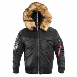   Alpha Industries Куртка  MA-1 Hooded Arctic - Black S