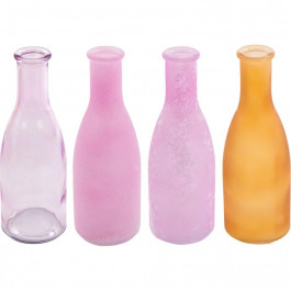   Lefard Ваза Bottle soft pink 4шт 18х6x26.5 см (804-116)