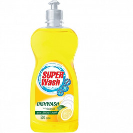   Super Wash Средство для мытья посуды Лимон 500 мл (4820096034040)