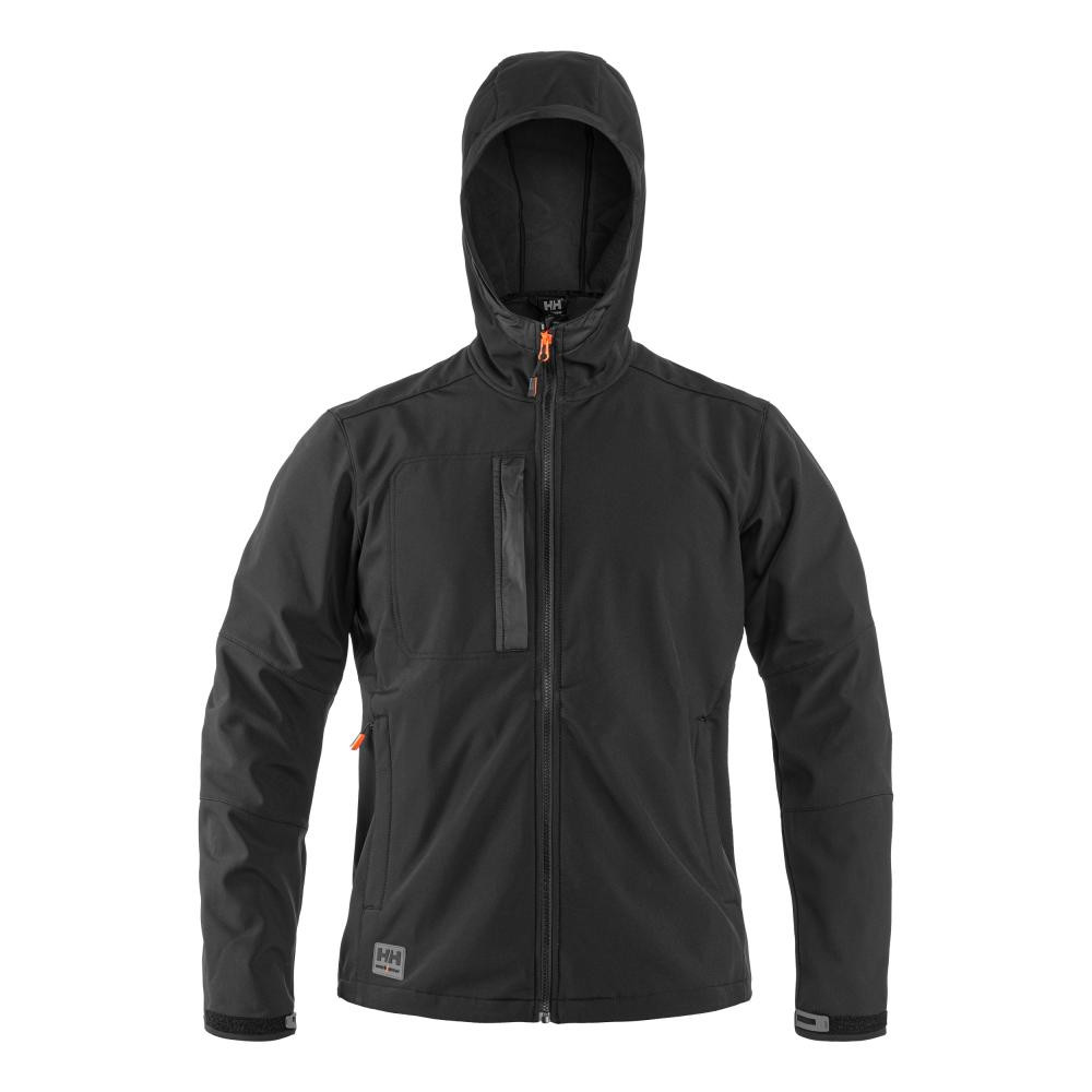 Helly Hansen Куртка  Softshell Kensington Hooded - Black M - зображення 1