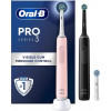 Oral-B D505 PRO 3 3900 Black + Pink 3 насадки - зображення 2