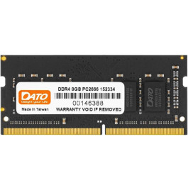   DATO 8 GB SO-DIMM DDR4 2666 MHz (DT8G4DSDND26)