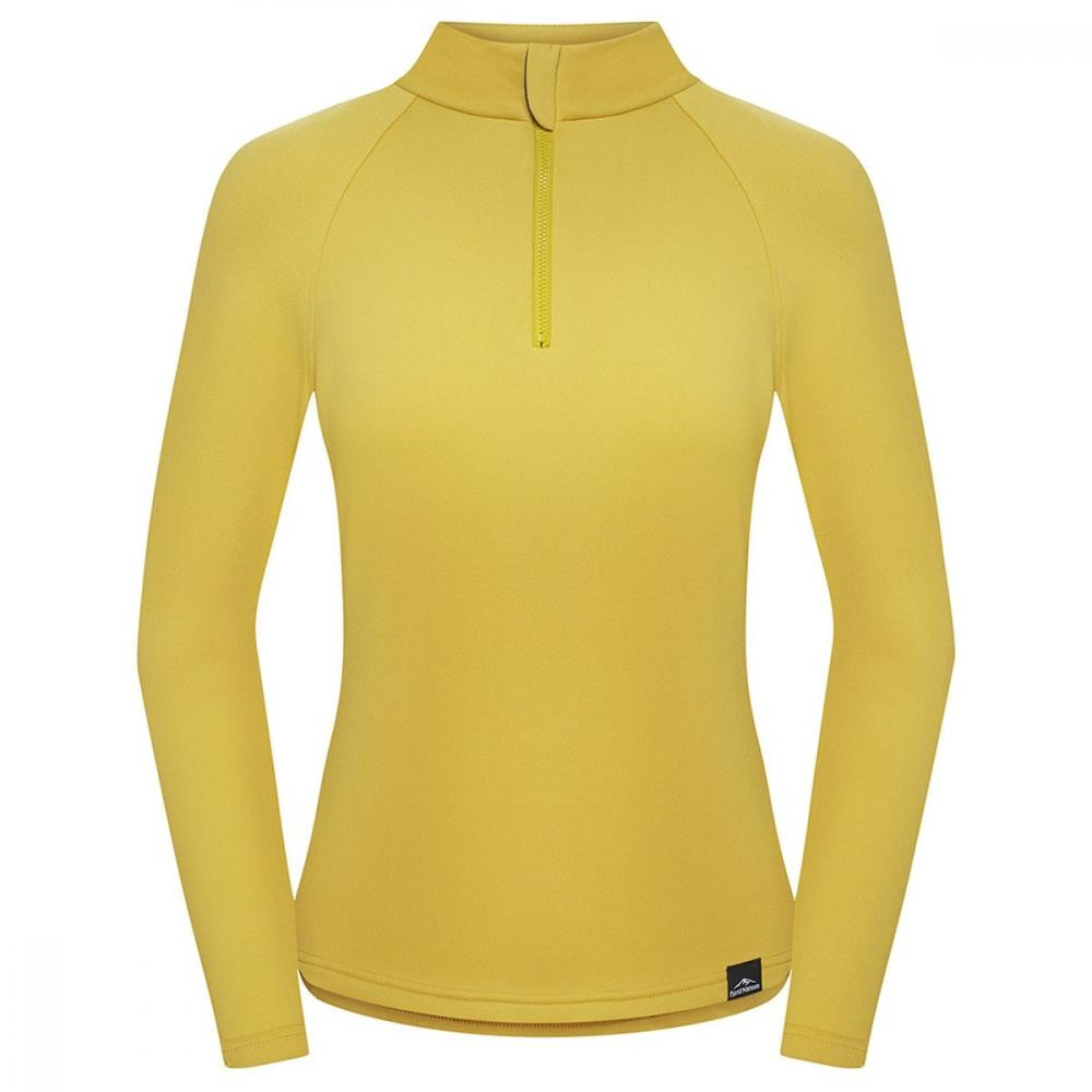 Fjord Nansen Жіноча кофта  VIK 1-4 ZIP Women - Amber Yellow XS - зображення 1